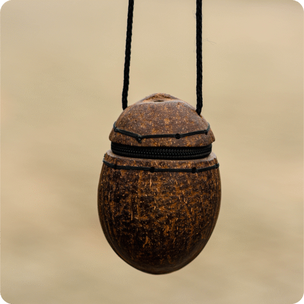 Crafted Coconut Purse