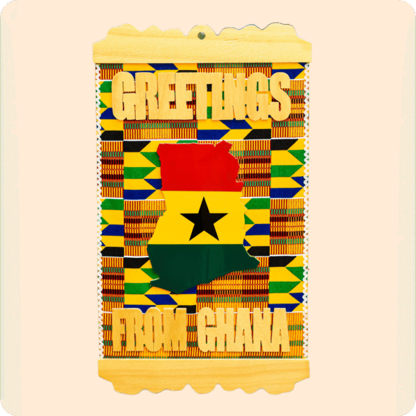 Ghana Flag Wall Decoration